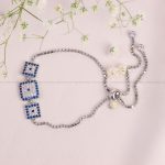 دستبند نقره زنانه کد 10579