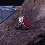 انگشتر عقیق یمن مردانه کد 10025