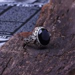 انگشتر عقیق یمن مردانه کد 10026