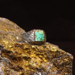 انگشتر فیروزه شجری مردانه کد 9161