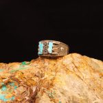 انگشتر فیروزه شجری مردانه کد 9168
