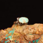 انگشتر فیروزه شجری مردانه کد 9183