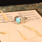 انگشتر فيروزه شجری مردانه کد 9215