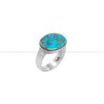 انگشتر فیروزه شجری مردانه کد 9254