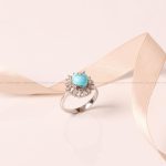 انگشتر فیروزه شجری زنانه کد 9310