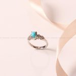 انگشتر فیروزه شجری زنانه کد 9315