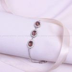 دستبند الکساندریت زنانه کد 9398