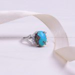 انگشتر فیروزه شجری زنانه کد 9405