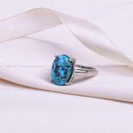 انگشتر فیروزه شجری زنانه کد 9412