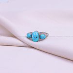 انگشتر فیروزه شجری زنانه کد 9415