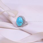 انگشتر فیروزه شجری زنانه کد 9418