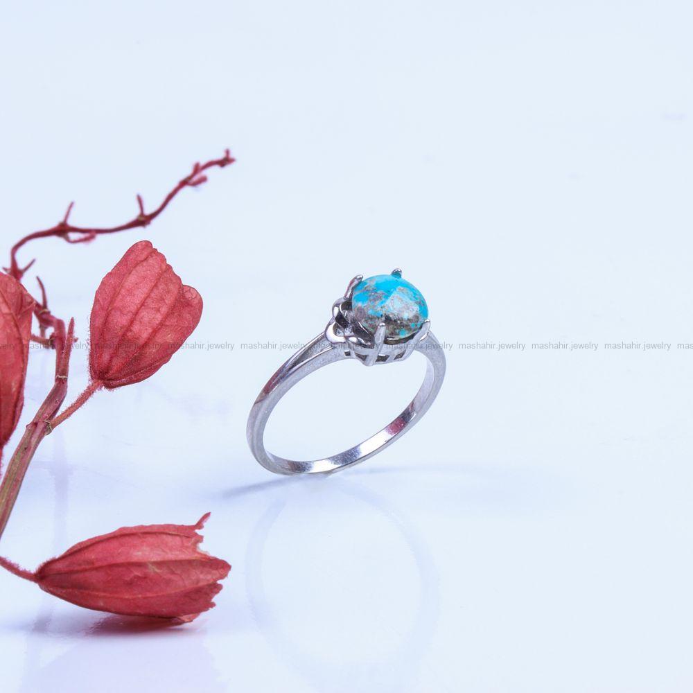 انگشتر فیروزه شجری زنانه کد 9426