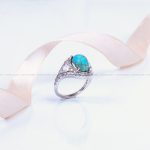 انگشتر فیروزه شجری زنانه کد 9431