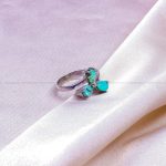 انگشتر فیروزه شجری زنانه کد 9463