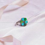 انگشتر فیروزه شجری زنانه کد 9471