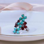 انگشتر فیروزه شجری زنانه کد 9478