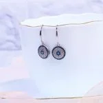 گوشواره نقره زنانه کد 9510