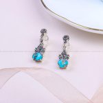 گوشواره فیروزه زنانه کد 9511