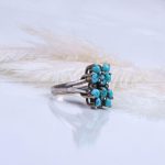 انگشتر فیروزه شجری زنانه کد 9480