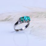 انگشتر فیروزه شجری زنانه کد 9504