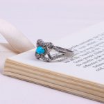 انگشتر فیروزه شجری زنانه کد 9519