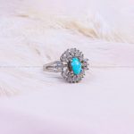 انگشتر فیروزه شجری زنانه کد 9530
