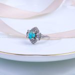 انگشتر فیروزه شجری زنانه کد 9535