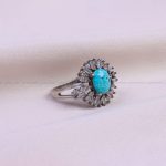 انگشتر فیروزه شجری زنانه کد 9541