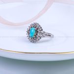 انگشتر فیروزه شجری زنانه کد 9545