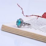 انگشتر فیروزه شجری زنانه کد 9549