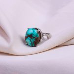 انگشتر فیروزه شجری زنانه کد 9561