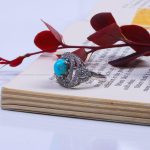 انگشتر فیروزه شجری زنانه کد 9578