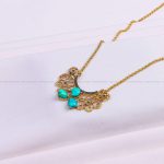 گردنبند فیروزه زنانه کد 9597