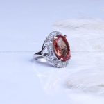 انگشتر الکساندریت زنانه کد 9634