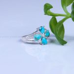 انگشتر فیروزه شجری زنانه کد 9640