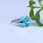 انگشتر فیروزه شجری زنانه کد 9641