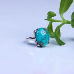 انگشتر فیروزه شجری زنانه کد 9645