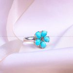 انگشتر فیروزه شجری زنانه کد 9650