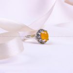 انگشتر شرف الشمس زنانه کد 9655