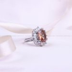 انگشتر الکساندریت زنانه کد 9658