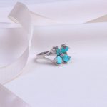 انگشتر فیروزه شجری زنانه کد 9731