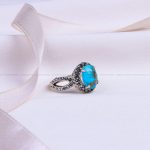 انگشتر فیروزه شجری زنانه کد 9736