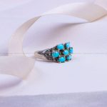 انگشتر فیروزه شجری زنانه کد 9743