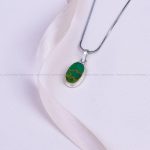 گردنبند فیروزه زنانه کد 9778