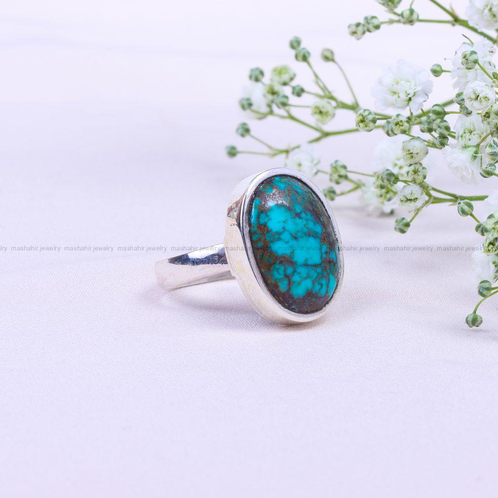 انگشتر فیروزه شجری زنانه کد 9791