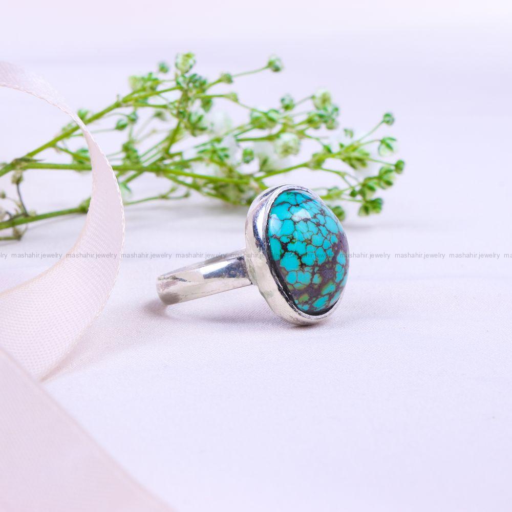 انگشتر فیروزه شجری زنانه کد 9794