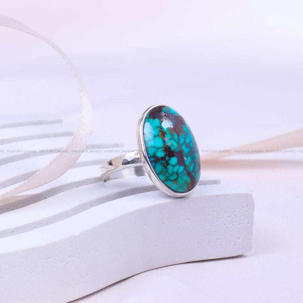انگشتر فیروزه شجری زنانه کد 9812