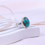 انگشتر فیروزه شجری زنانه کد 9814