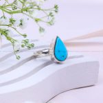 انگشتر فیروزه شجری زنانه کد 9816