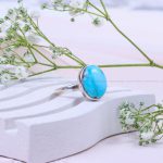 انگشتر فیروزه شجری زنانه کد 9826